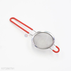 Factory price kitchen tools stainless steel mesh oil stainer colander