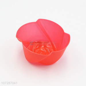 Unique design eco-friendly reusable rose shape silicone cake mold