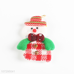 Wholesale christmas mini snowman doll christmas pendant