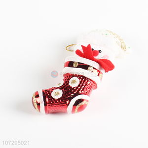 High quality Christmas stocking pendant family decoration