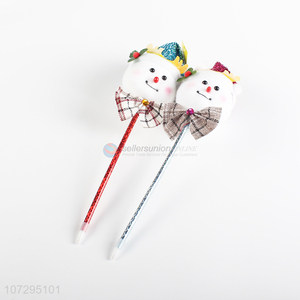 Yiwu wholesale cute Christmas craft pen ballpoint pen