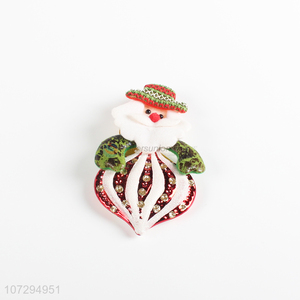 Factory wholesale polyester Santa Claus pendant for Christmas day
