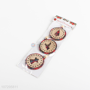 Low price good quality 3pcs christmas hanging ornaments set