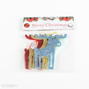 New style 3pcs elk christmas hanging ornaments set for sale
