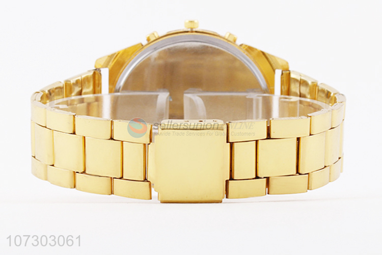Best Price Gold Watches Fashion Men Wrist Watch