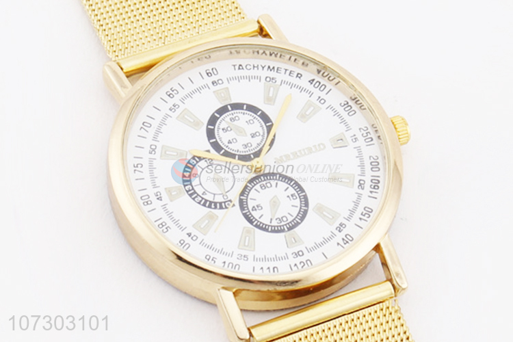 Wholesale Gold Watch Cheap Steel Watches For Man