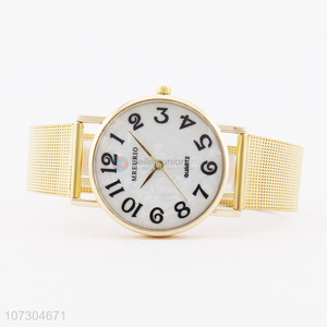 Latest Stainless Steel Wrist Watch Fashion Ladies Watches