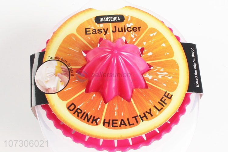 High Quality Household Juice Squeezer Plastic Orange Juicer