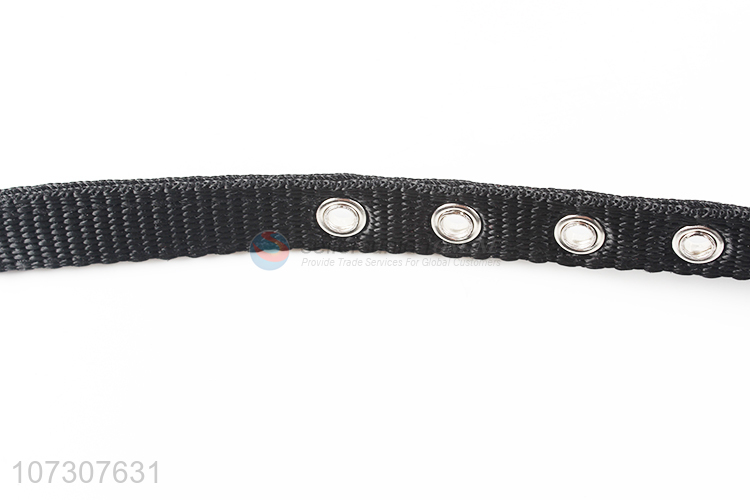 High quality pet accessories black comfortable adjustable dog collar