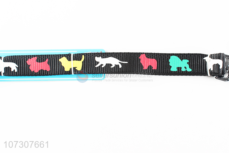 Low price pet products animal printed dog harness dog collar