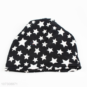 Wholesale Cheap Star Pattern Design Knitted Caps Winter Warm Hats