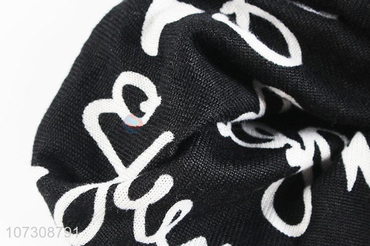 Custom Winter Warm Polyester Knitted Beanie Cap Best Warm Hat