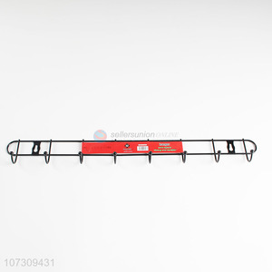 New Product Iron Wire 8 Hooks Rack Wall Mounted Hanger Hooks