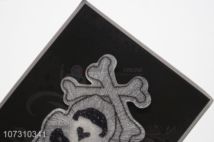 Best Sale Skull Pattern Led Fiber Optic Glowing Halloween Door Hanger
