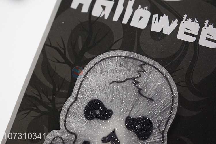 Best Sale Skull Pattern Led Fiber Optic Glowing Halloween Door Hanger