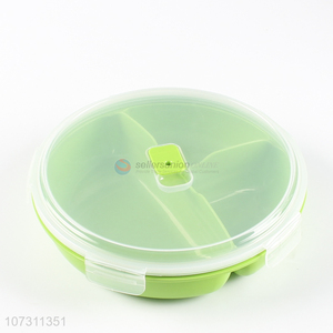 China supplier 3 compartments bpa free plastic lunch box bento box