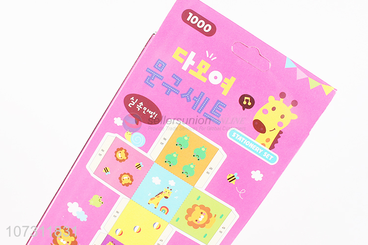 Good Quality Cartoon Printing Pencils Stationery Set