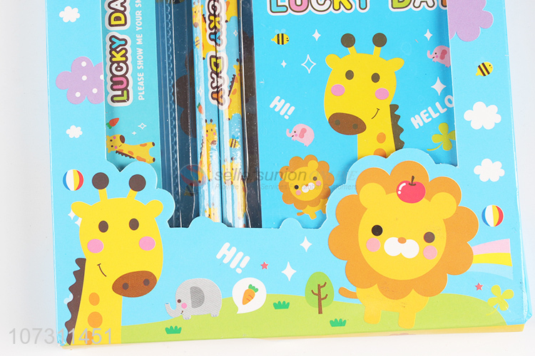 Wholesale Pencil Ruler Stationery Set Best Kids Gift