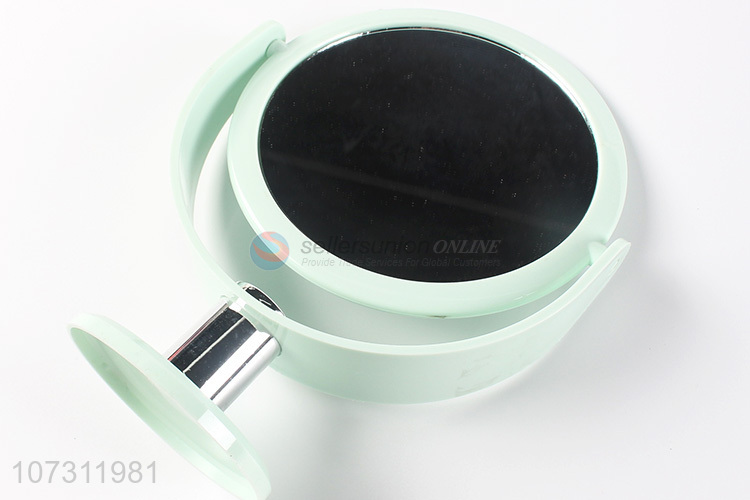 Good market double-sided cosmetic mirror standing makeup mirror