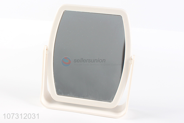 China manufacturer double-sided cosmetic mirror standing makeup mirror