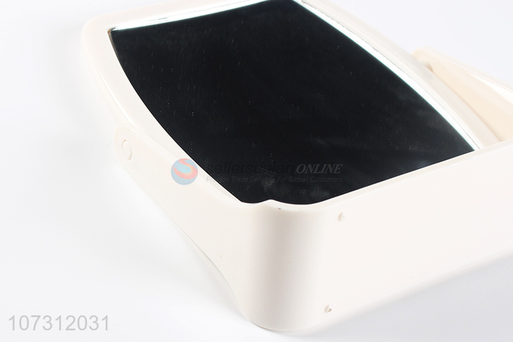 China manufacturer double-sided cosmetic mirror standing makeup mirror