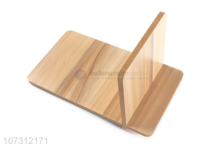 High quality rectangle shape plastic cosmetic mirror wood grain mirror