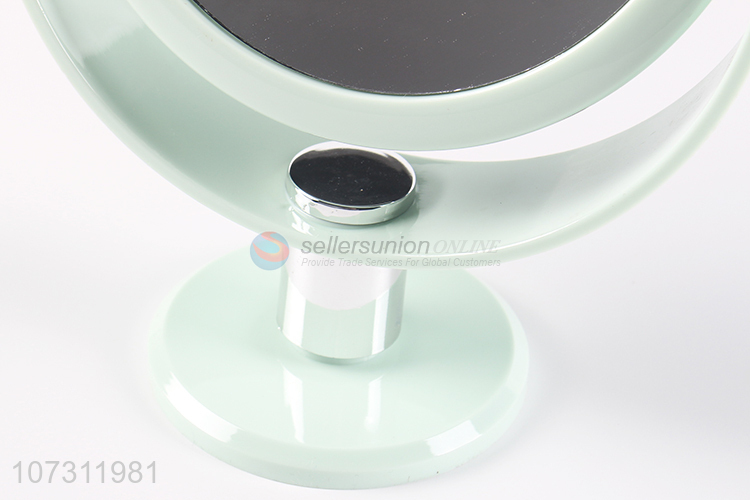 Good market double-sided cosmetic mirror standing makeup mirror
