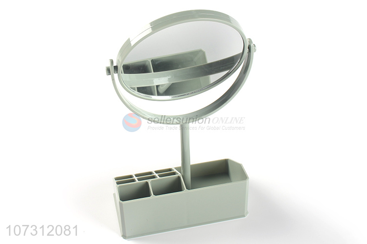 Hot products double-sided cosmetic mirror standing makeup mirror