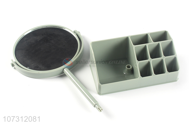 Hot products double-sided cosmetic mirror standing makeup mirror