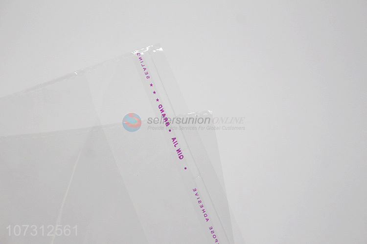 Best Selling Transparent Opp Bag Multipurpose Packing Bag