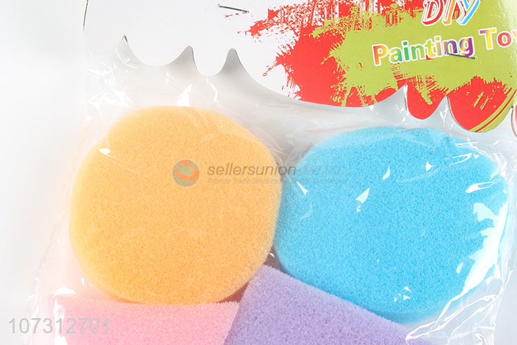 Hot sale DIY painting tools sponge painting brush for chilren