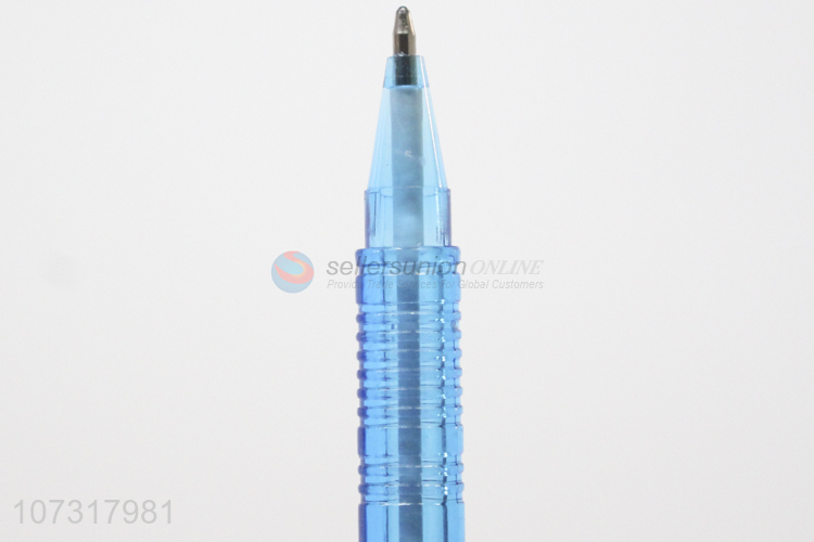 Hot selling 8 colors 1.0mm plastic ball-point pens for school and office
