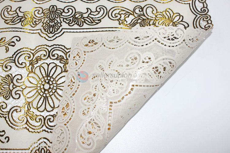 Contracted Design Rectangle Pvc Placemat Eco-Friendly Heat Resistant Table Mat