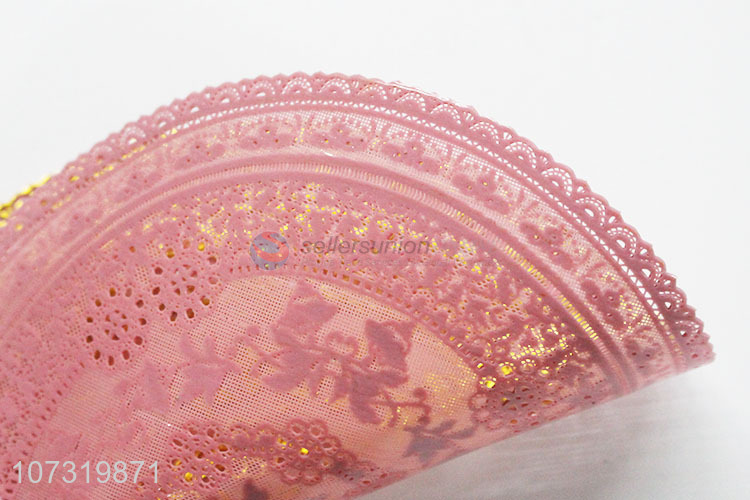 Unique Design Round Pvc Coasters Eco-Friendly Heat Resistant Cup Mat