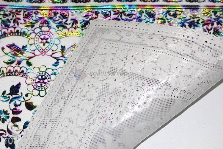 Factory Sell Colorful Laser Placemat Heat Resistant Dining Table Mats Placemat