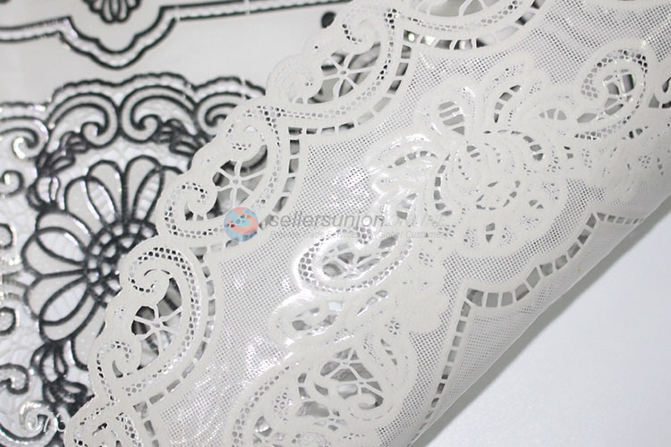 Good Price Fashion Eco-Friendly Heat Resistant Placemats Pvc Oval Placemat