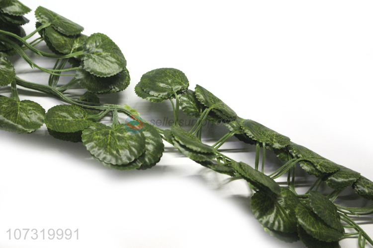 Wholesale Artificial Begonia Leaves Wall Decoration Wall Hanging Plant
