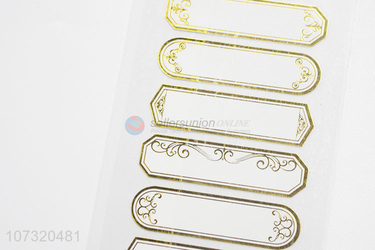 High Quality Eco-Friendly Name Tag Sticker For School For Childrens