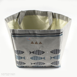 Promotion Cute Fish Picnic Ice Bag Outdoor Portable Oxford Cloth Insulated Lunch Bag