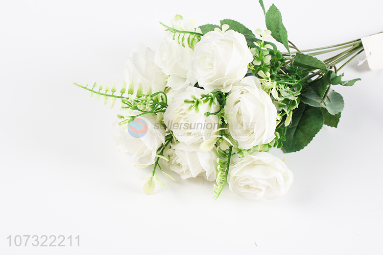 New Product 9 Heads Plastic Fake Flower Simulation Bouquet