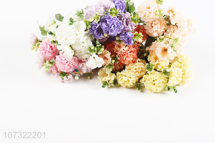 Good Quality 10 Heads Artificial Flowers Plastic Simulation Bouquet