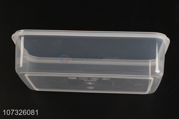 New Arrival Rectangular Fresh Preserving Food Grade Plastic Fresh Food Box