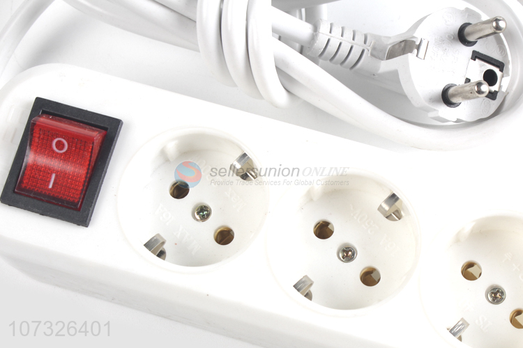 China supplier power strip extension cables socket power socket with switch