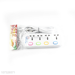 New arrival 3 pin electrical switch socket outlet power strip