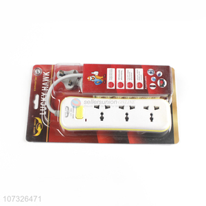 Good quality professional 3 pin electrical switch socket power strip