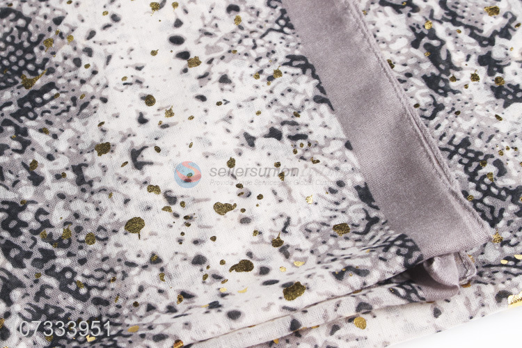 Excellent quality snake skin printed ladies scarf fashion scarf
