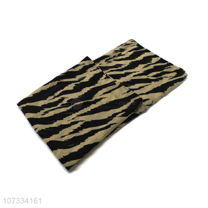 New products comfortable elegant zebra printed women scarf