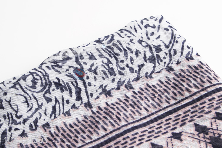 New design geometric pattern ladies scarf fashion scarf