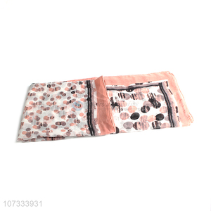 Premium quality dot printed women scarf fashion accessories