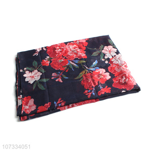 New style flower printed ladies scarf fashion scarf